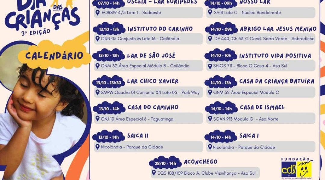 Confira a programação!